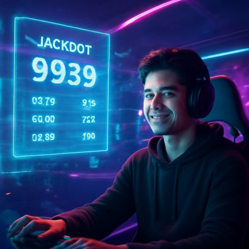 tk9999 জ্যাকপট বোর্ডের কাছের দৃশ্য